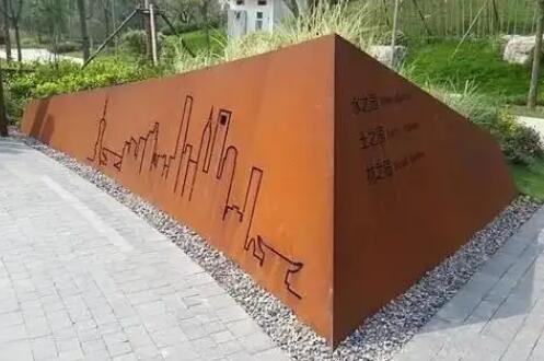 湘阴耐候钢挡土墙